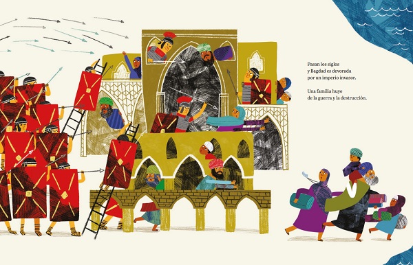 Ilustración de REFUGIADOS