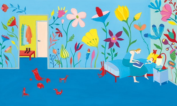 Ilustración de El libro azul