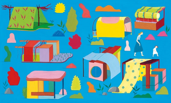 Ilustración de El libro azul
