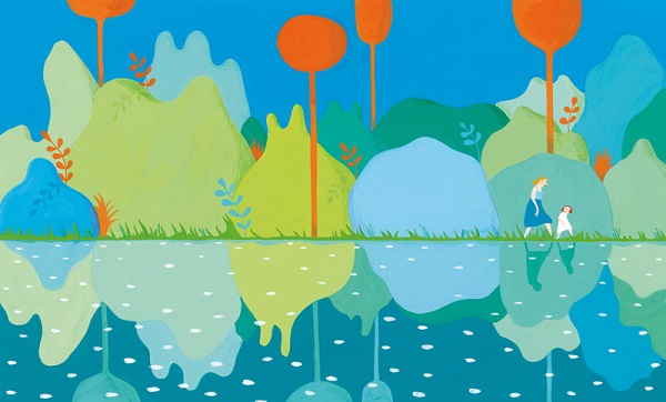 Ilustración de El libro azul
