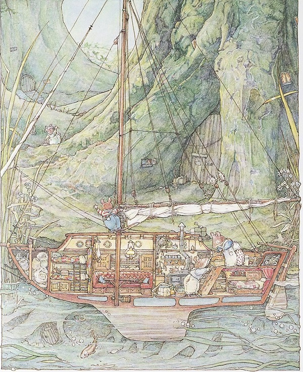 Ilustración de El Seto de las Zarzas