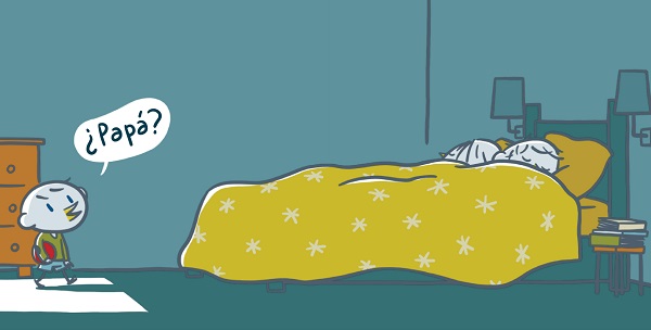 Ilustración de ¡Vamos, papá!