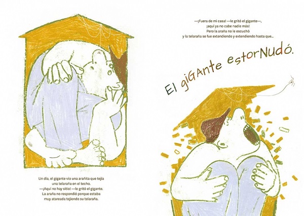 Ilustración de Una casa gigante