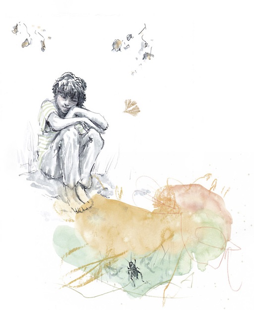 Ilustración de Fleco de nube