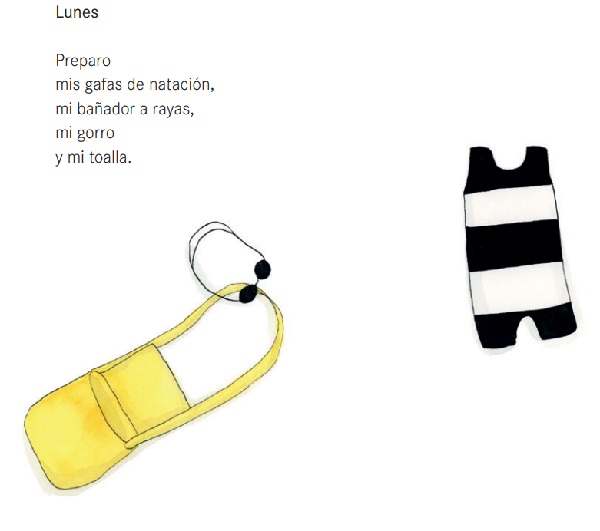 Ilustración de ¡A la piscina!