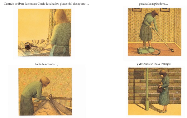 Ilustración de El libro de los cerdos