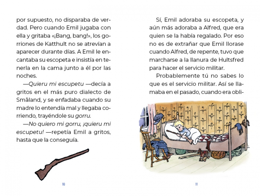 Ilustración de Las travesuras de Emil 