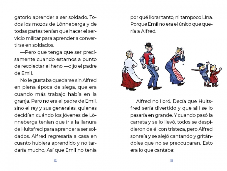 Ilustración de Las travesuras de Emil 