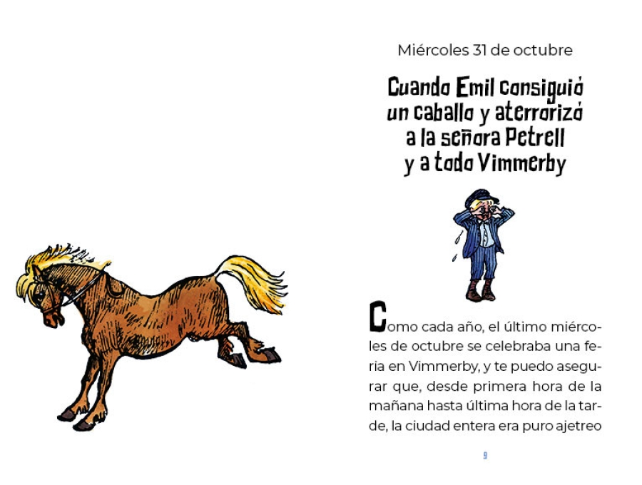 Ilustración de Las travesuras de Emil 