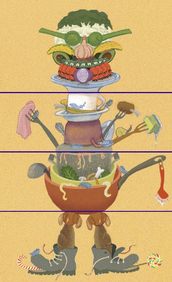 Ilustración de MONSTRUOS DE COCINA