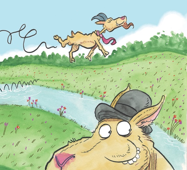 Ilustración de La sonrisa del lobo
