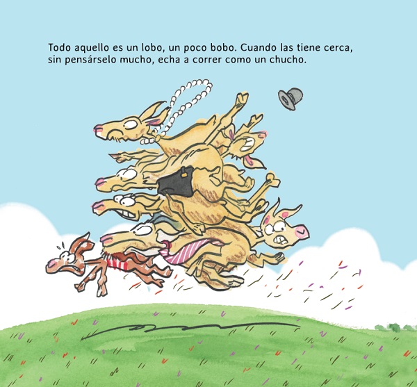 Ilustración de La sonrisa del lobo