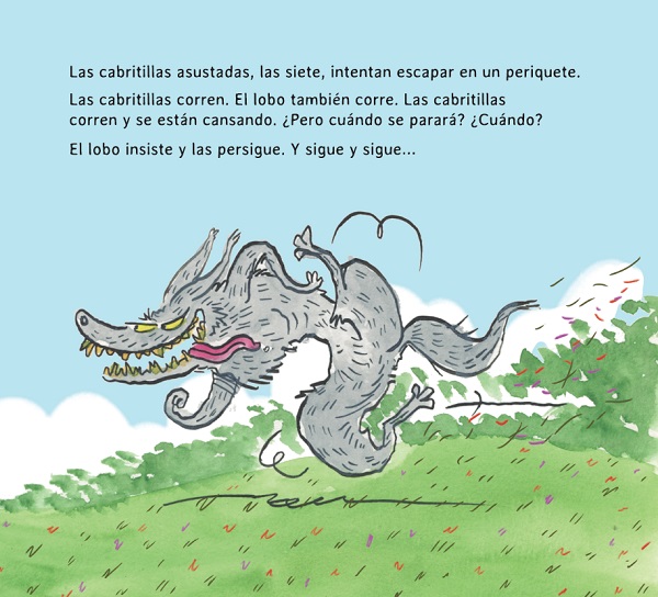 Ilustración de La sonrisa del lobo