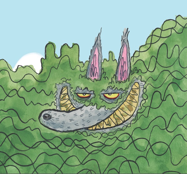 Ilustración de La sonrisa del lobo