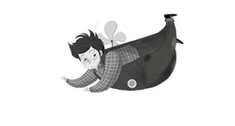 Ilustración de Karlsson vuela de nuevo