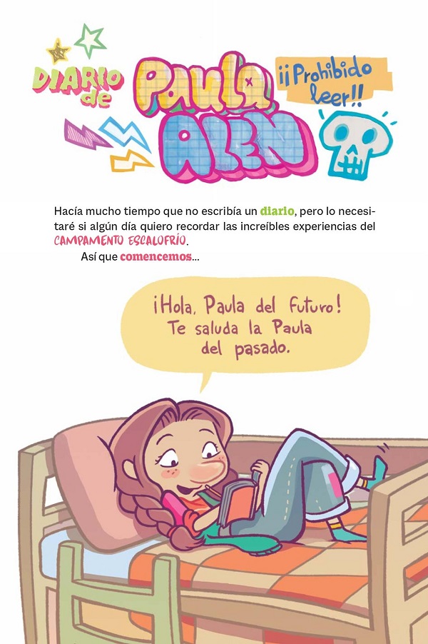 Ilustración de CAMPAMENTO ESCALOFRÍO