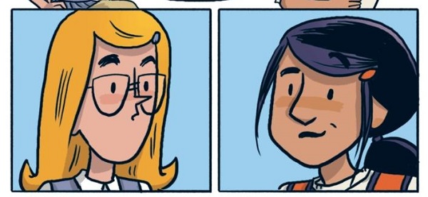 Ilustración de Sara y Jamila salvan el verano