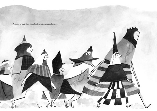 Ilustración de Gardinella y el gran viaje