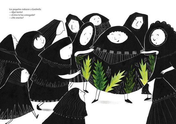 Ilustración de Gardinella y el gran viaje