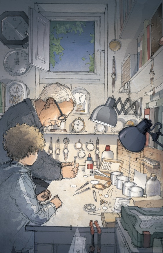 Ilustración de El invierno de don Jenaro