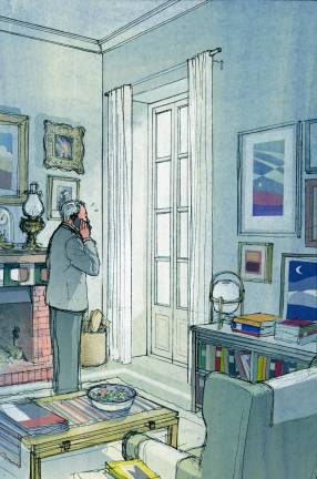 Ilustración de El invierno de don Jenaro