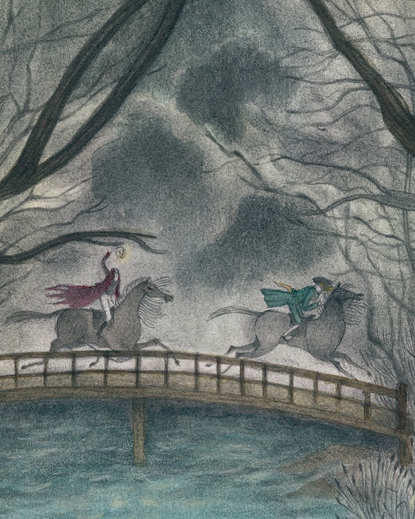 Ilustración de La leyenda de Sleepy Hollow