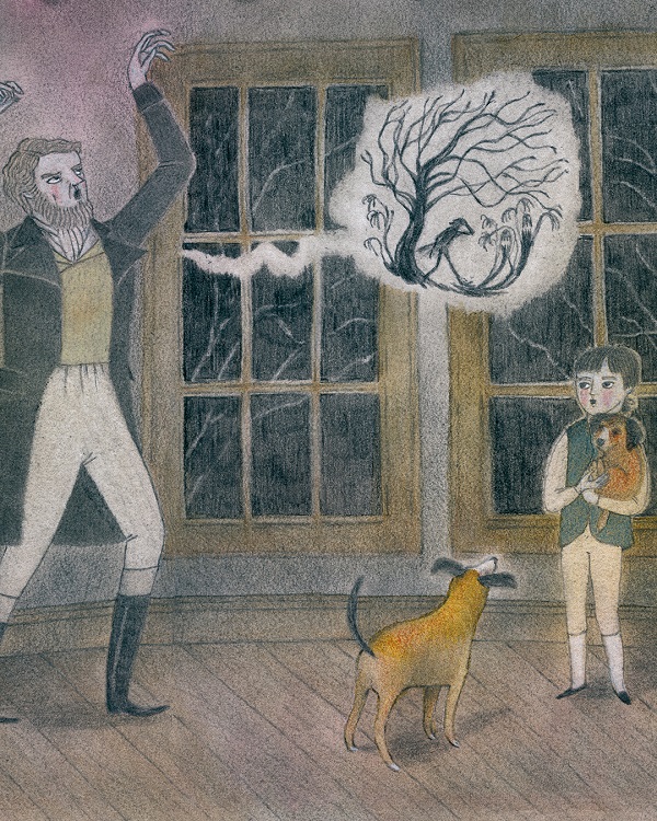 Ilustración de La leyenda de Sleepy Hollow