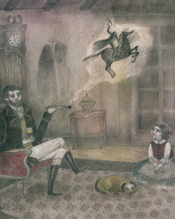 Ilustración de La leyenda de Sleepy Hollow