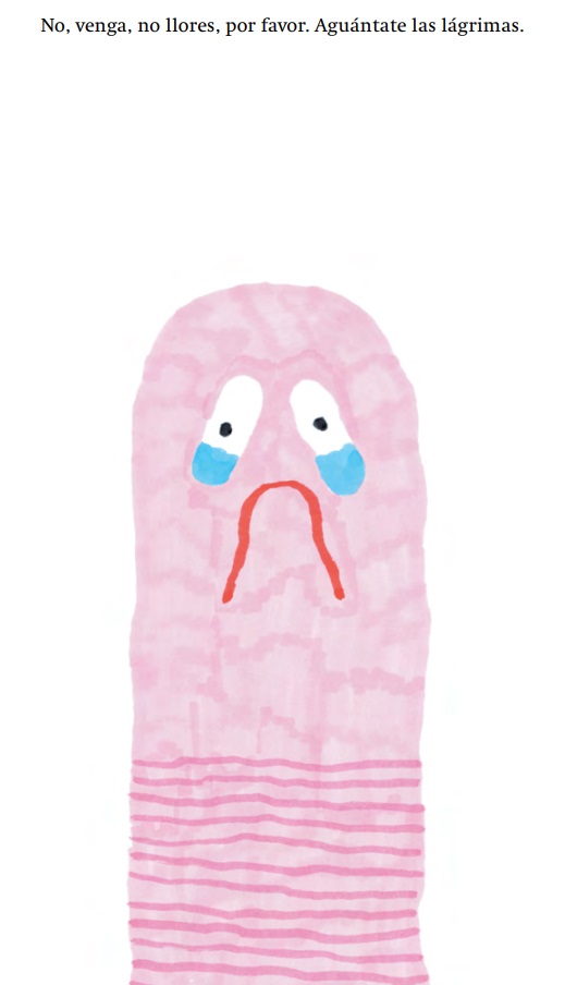 Ilustración de Si lloras como una fuente
