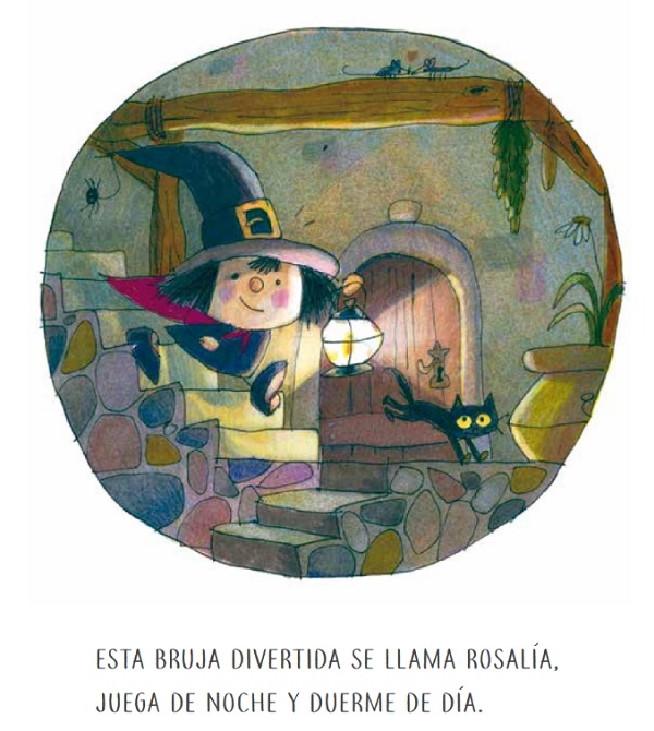 Ilustración de LA BRUJA DIVERTIDA