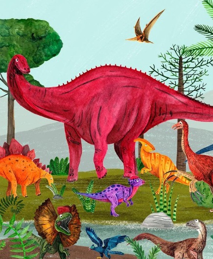 Ilustración de DINOSAURÍZATE