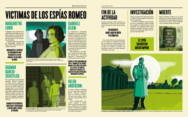 Ilustración de Espías míticos