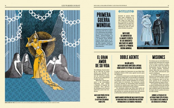 Ilustración de Espías míticos