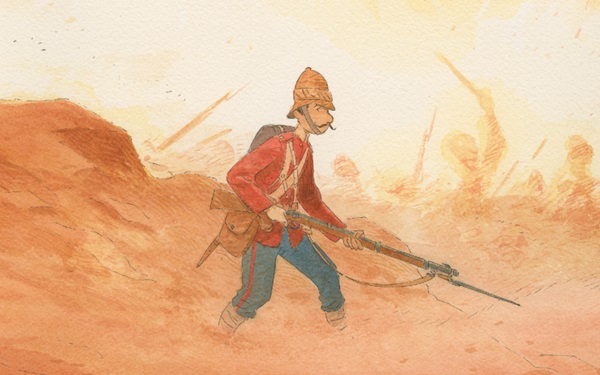 Ilustración de Estudio en escarlata