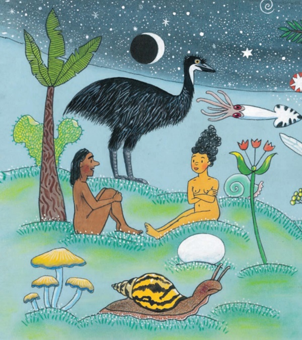 Ilustración de Una noche en el paraíso