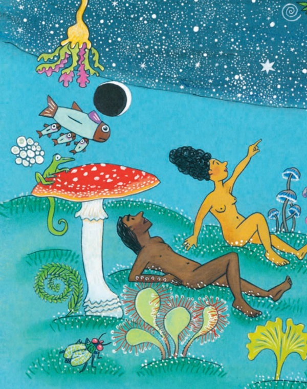 Ilustración de Una noche en el paraíso