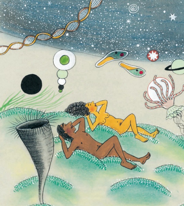 Ilustración de Una noche en el paraíso