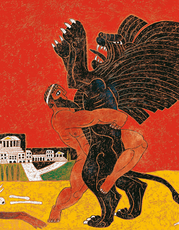 Ilustración de Las grandes leyendas de la MITOLOGÍA GRIEGA