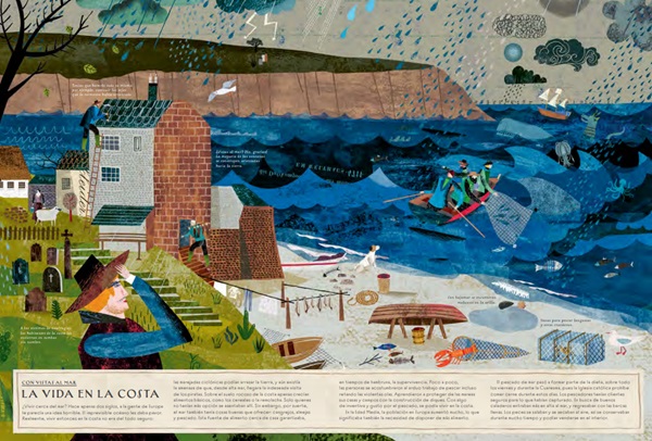 Ilustración de SIETE MARES