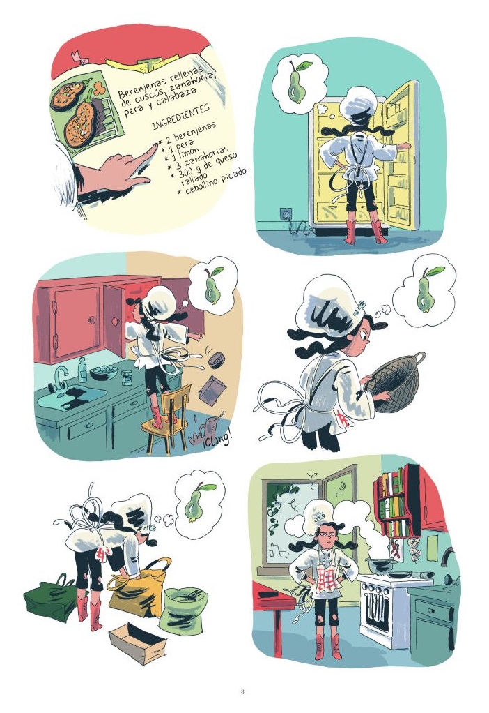 Ilustración de Yasmina y los comedores de patatas