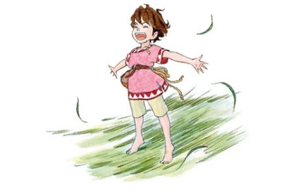 Ilustración de Ronia. La hija del bandolero