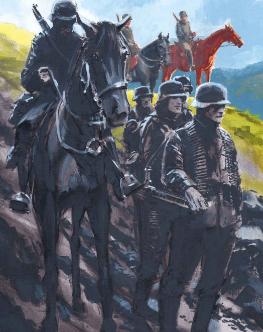 Ilustración de La Segunda Guerra Mundial