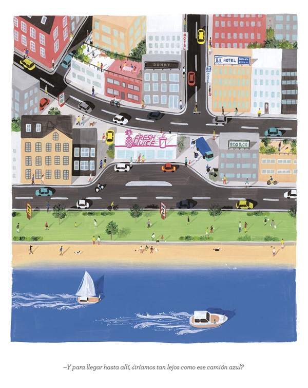 Ilustración de Al otro lado del mar