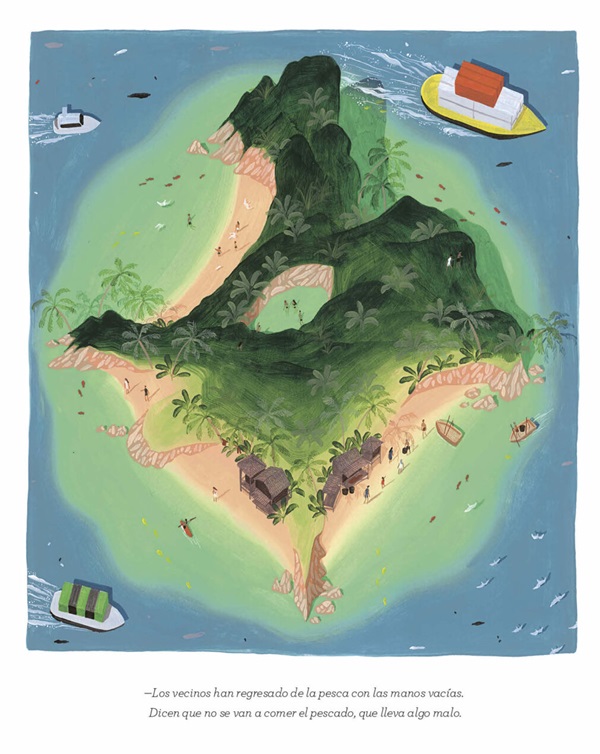 Ilustración de Al otro lado del mar