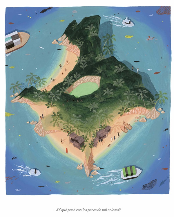 Ilustración de Al otro lado del mar