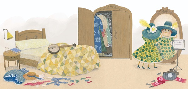 Ilustración de Polina, la pulga