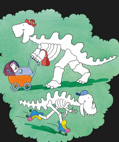 Ilustración de Soñar con dinosaurios