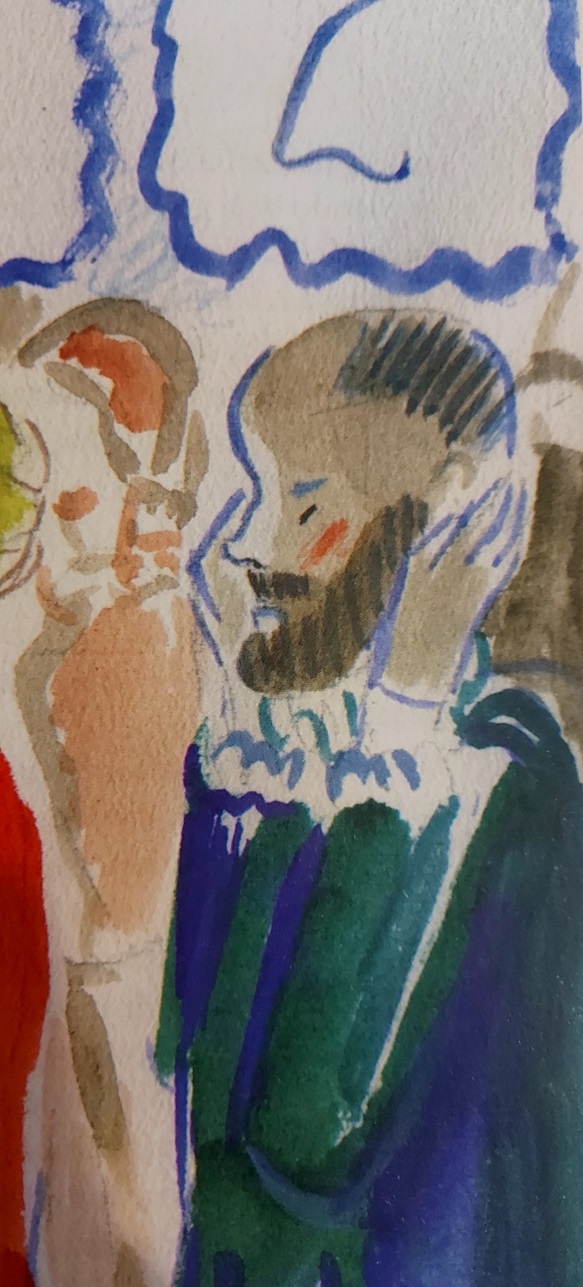 Ilustración de El retablo de las maravillas