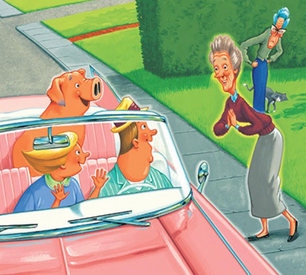 Ilustración de Mercy Watson. Una persecución insólita