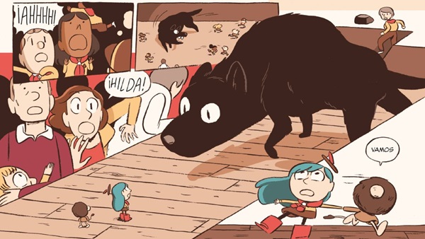 Ilustración de HILDA. Historias de Trolberg